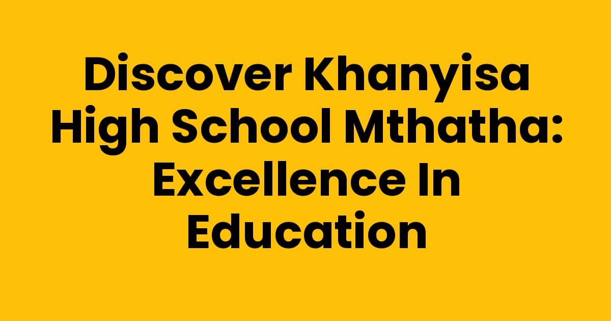 Khanyisa Education Centre High School - Image 4